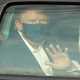 Image for article titled Trump Went on a Little Hermetically-Sealed Virus Ride, As a Treat